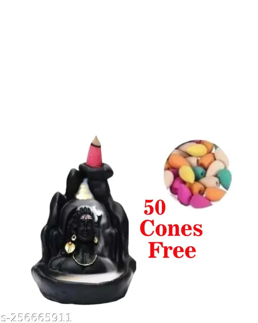 Poly resin Adi Shankara Smok Fountain, Indian statuary for outdoor decor