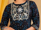 Rayon Jaipur bandhej blouse with three-quarter sleeves, intricate printed pattern on a vibrant Indian design, women's fashion garment