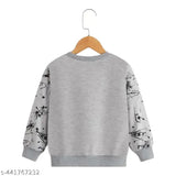 Blue Mickey Mouse print baby sweatshirts (gray & blue), pack of 2 with long sleeves, vibrant designs for 6-24 months, India origin