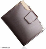 Brown genuine leather wallet with 10 credit card slots and additional compartment for cash, made by Sunvibe