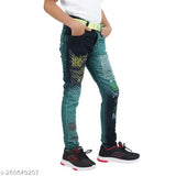 Stunning denim men's pant - solid indigo, size 24/26/28, Indian craftsmanship