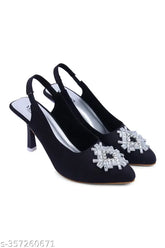 Synthetic leather YESMISS women's pointed toe high heels sandals, elevate your style with sleek minimalist design