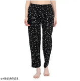 Women's maxi printed cotton pajamas in multiple sizes - Indian-made comfortable loungewear