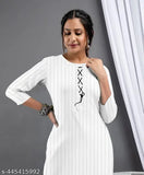 Striped cotton kurti palazzo set, affordable, comfortable, and lightweight for women & girls. Made in India