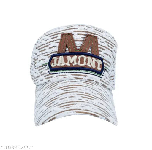 Cotton baseball cap, Ambitieux New stylish summer design for unisex - perfect for daily wear, originates in India