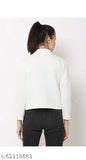 Textured wool zip jacket 2 (S: bust 34in, length 20in; M: bust 36in, length 21in), cool fabric for winter style