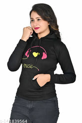 Wool long-sleeve sweater with cap (self-design net), 4-5 Years, Alexa creation kids' wear, India