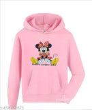 Wool printed winter jacket hoodie for kids girls, featuring stylish trendy design in 8-9 year size