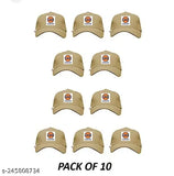 Indian Oil Corporation Ltd 10pec Canvas Patrol Pump Cap Set, printed design for auto accessories, country of origin: India