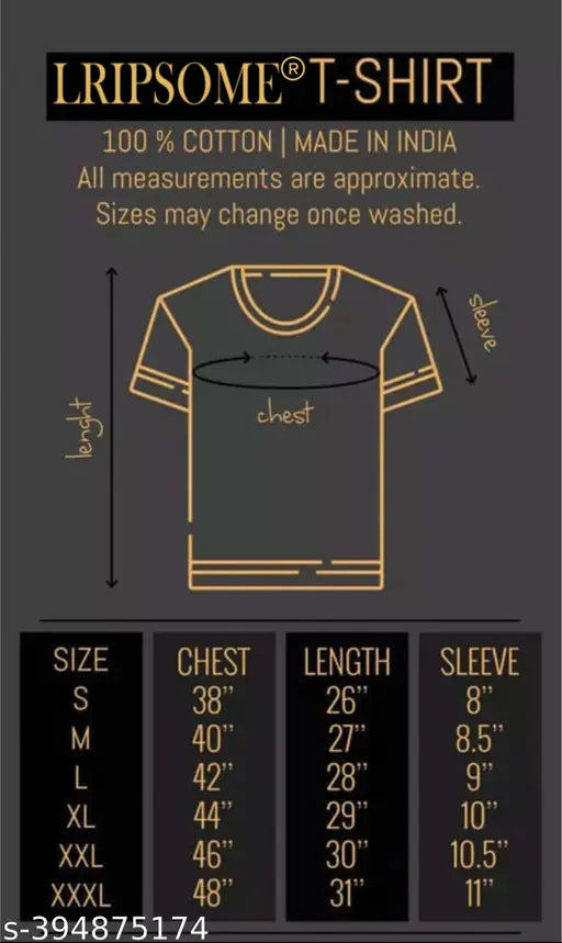 Oversized cotton t-shirt for women, three-quarter sleeves, printed net design. S-XXXL, Indian origin