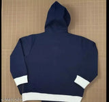 Cotton blend printed sweatshirt hoodie with zipper, winter wear for children (1-4 years), India origin