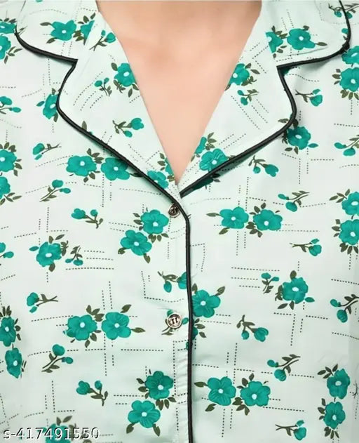 Soft cotton nightdress for comfortable sleep, ideal for relaxation at home