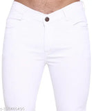 White camouflage net cotton blend fabric for men, 26-32 sizes from India on display