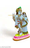Marble Kamal Radha Krishna idol (10cm x 15cm x 6cm), exquisite figurine for home decor