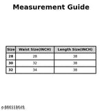 Casual modern men's jeans, cotton blend solid, size 26/28/30/32 - stylish denim wear for men, made in India