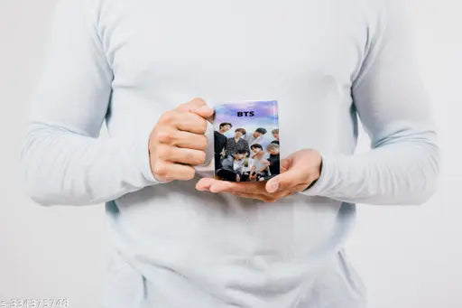 BTS Band Printed Aluminum Sipper Bottle & Ceramic Mug Combo (750ml, 330ml), Indian made, reusable, dishwasher safe, great for loved ones