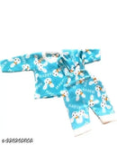 Wool printed net hangar winter combo, pack of 2 for infant clothing