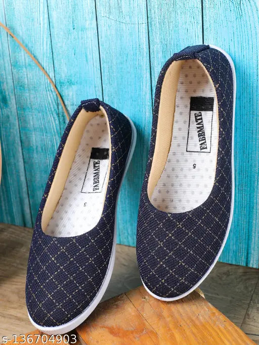 Attractive mesh bellies for women, Combo Pack of 2 - Slip-on, breathable & lightweight with non-slip soles