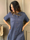 Cotton kurta & palazzo set in solid colors, perfect for daily wear and office wear. Solid net quantity: single. Sizes: M, L, XXL (38/14.5, 40/15, 42/15.5, 44/16). Indian made