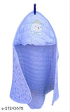 Soft, cotton unisex hooded towel blanket sleeping bag nest for newborn baby (0-15 months), offering head-to-toe protection and snug comfort with long-lasting color and Sun protection