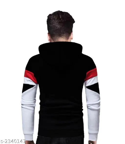Cotton Leotude men's hoodie in solid color, perfect athletic wear for active lifestyles