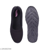Blacky canvas loafers with PVC sole, solid net pattern in various sizes from IND-4 to IND-9. Made in India