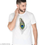 Comfy polyester men's t-shirts (S, XL, L, M, XXL), printed design - India