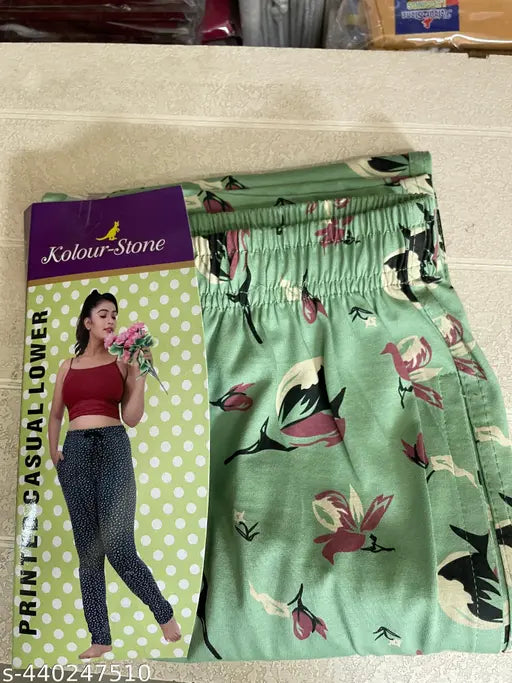 Women's cotton calf-length pyjamas, soft and breathable for a relaxed fit