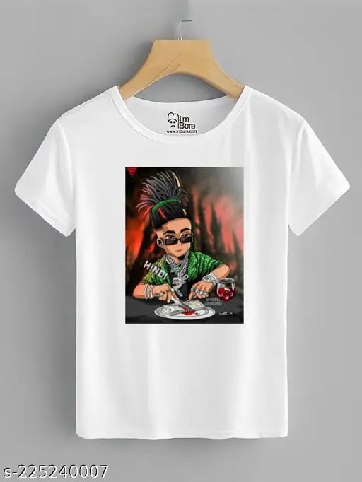 Mc Stan cotton blend t-shirt, short sleeves, printed design on front