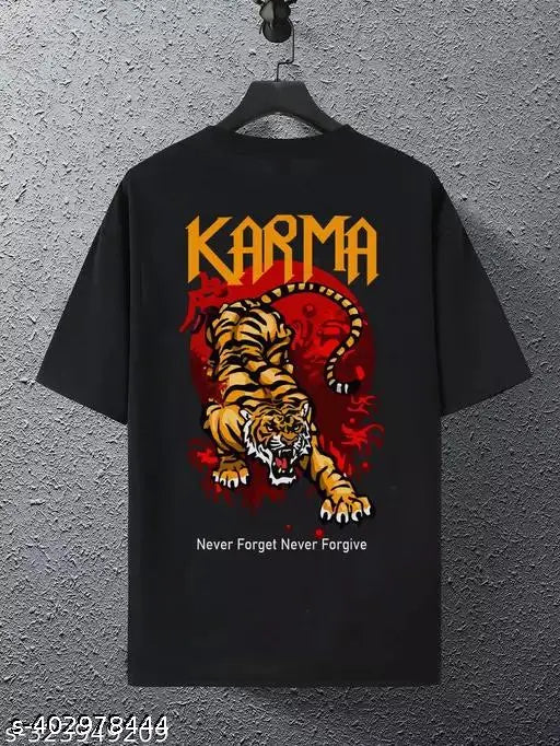Oversize cotton gym t-shirt, thin and super soft, men's half sleeve print design, M/L/XL sizes available (40in/42in/44in chest)