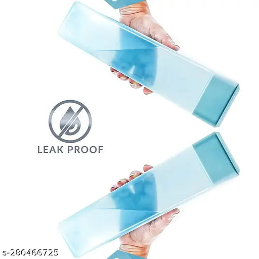 Multicolor plastic measuring cup set with 6, 1L frosty water bottles for both wet and dry graduations, ideal gift for fridge organization