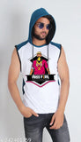Cotton blend Freefire gaming characters sleeveless t-shirt, trendy and long-lasting color, perfect for sports-active-casual wear