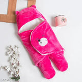 Microfiber hooded baby blanket combo pack, soft and warm for mild winter, cartoon print on display