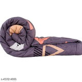 Reversible microfiber polycotton comforter, 220 GSM, single bed size (60x90 inches), India origin