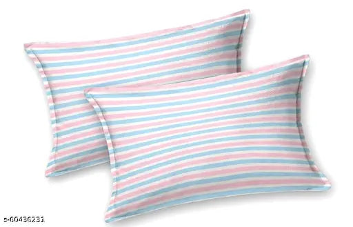 Glace cotton premium king size fitted bedsheet, 360 degrees elastic, floral pattern, 2 pillow covers in zipper bag, ideal for summer, adult use