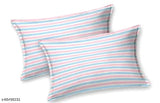 Glace cotton premium king size fitted bedsheet, 360 degrees elastic, floral pattern, 2 pillow covers in zipper bag, ideal for summer, adult use