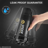 Multicolor protein shaker bottle with blender ball, BPA-free, extra compartment, leak-proof, ideal for gym workouts (India)