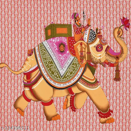 Red double printed cotton flat bedsheet, durable & breathable, ideal for summer, set includes 2 pillow covers