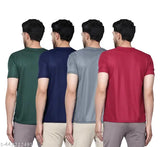 Premium polyester short sleeve men's Drifit t-shirt combo - S, M, L, XL, XXL - fashionable, breathable, sweat-free casual wear