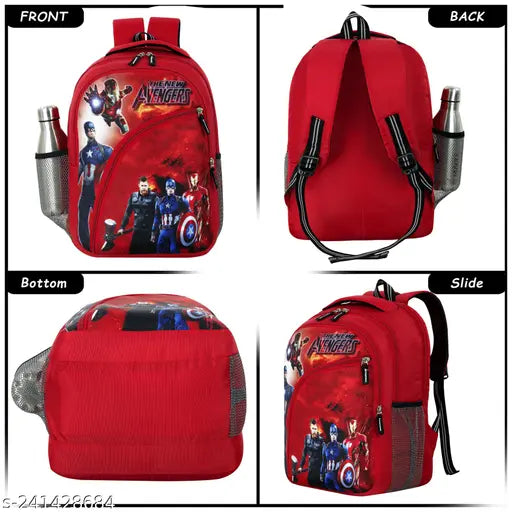 Unisex cartoon nylon school backpack for kids ages 3-7. Durable, waterproof, and lightweight for everyday use. Perfect for school and adventures