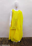 Embellished Georgette Kurta & Plazzo for Kids Festive Parties, ethnic style by Anila Fashion" (87 characters)