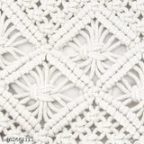 Handmade cotton macrame small shoulder bag for women, self-designed pattern, made in India