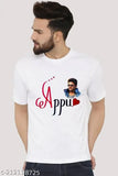 Printed net polyester men's T-shirt, Indian-origin Appu Ji design