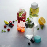 Transparent BPA-free small water bottle, ideal for office, school, kids & adults (500ml)