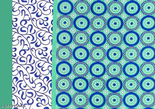 104 TC Cotton Queen 3D Printed Flat Bedsheet, ethnic motifs, superfine quality - AAYU TRADER pack of 1