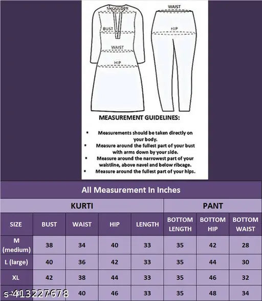 Attractive cotton kurta set with trending embroidery work, three-quarter sleeves. Printed net design, includes 1 kurta and 1 pant for traditional, office, party, or daily wear. Embroidery work on 100% quality cotton slub fabric, originates from India