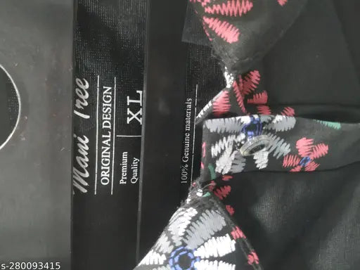 Dupion silk Mani tree printed net shirt, vibrant design, XL size, Argentina origin