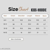 Maroon cotton blend boys' hoodie with mask, solid color long sleeves for casual wear