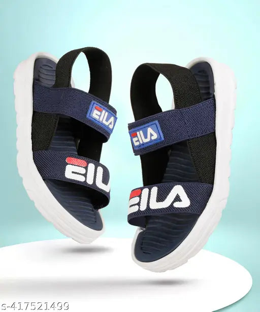 Printed net EVA sports sandals for kids, beads technology sole for extra jump, memory foam insole - trendy and comfortable, ideal for boys & girls ages 5-12