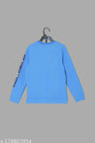 Cotton blend solid sweatshirt for boys trendy fashion, 4-5 years size